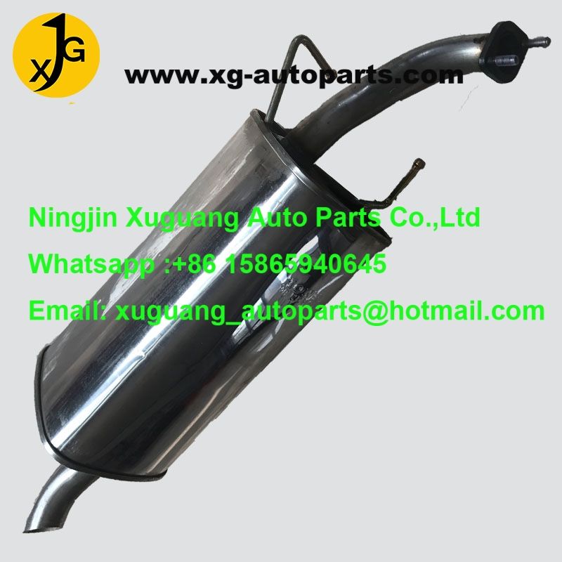 chevrolet aveo rear exhausut muffler with high quality stainless steel car muffler