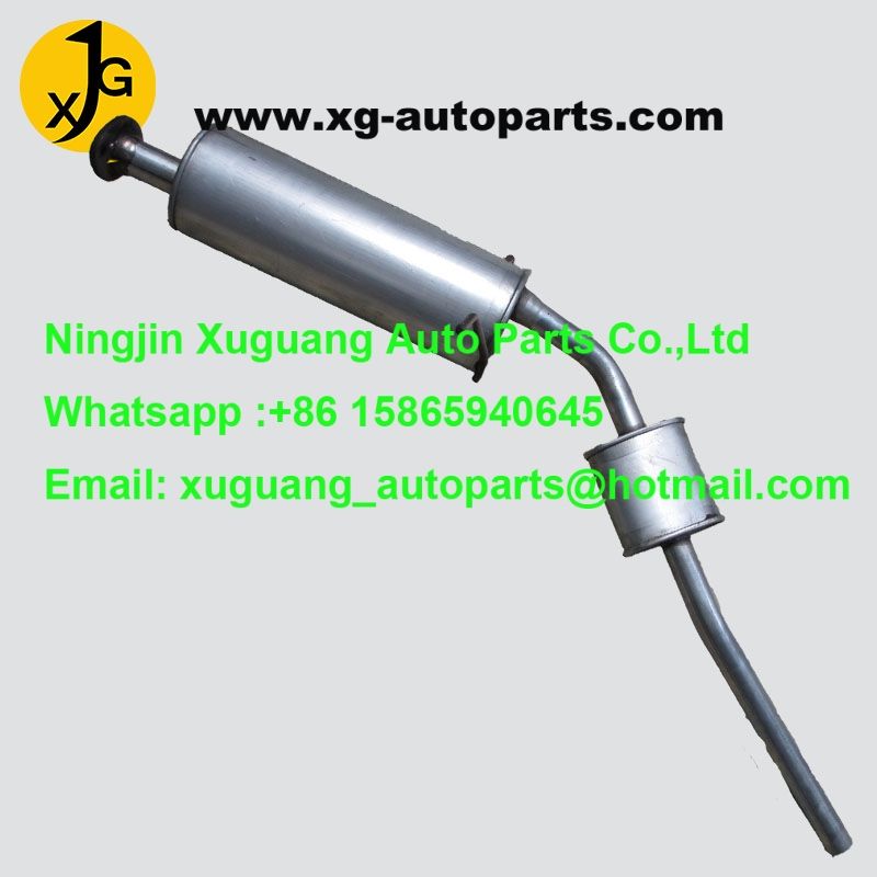 nissan pick up d22 rear exhausut muffler with high quality stainless steel car muffler