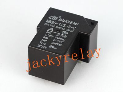 NB90E-12S-S-C 30A T90 pcb relays