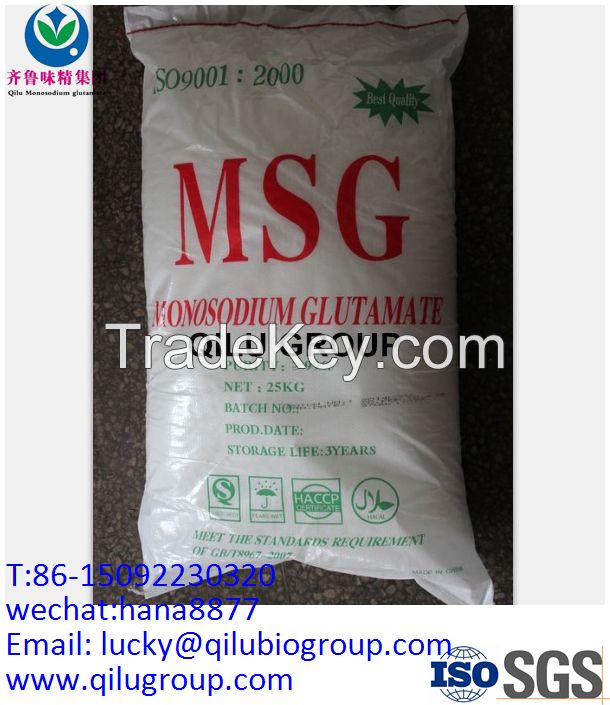 Junma and 999 brand monosodium glutamate 99% MSG