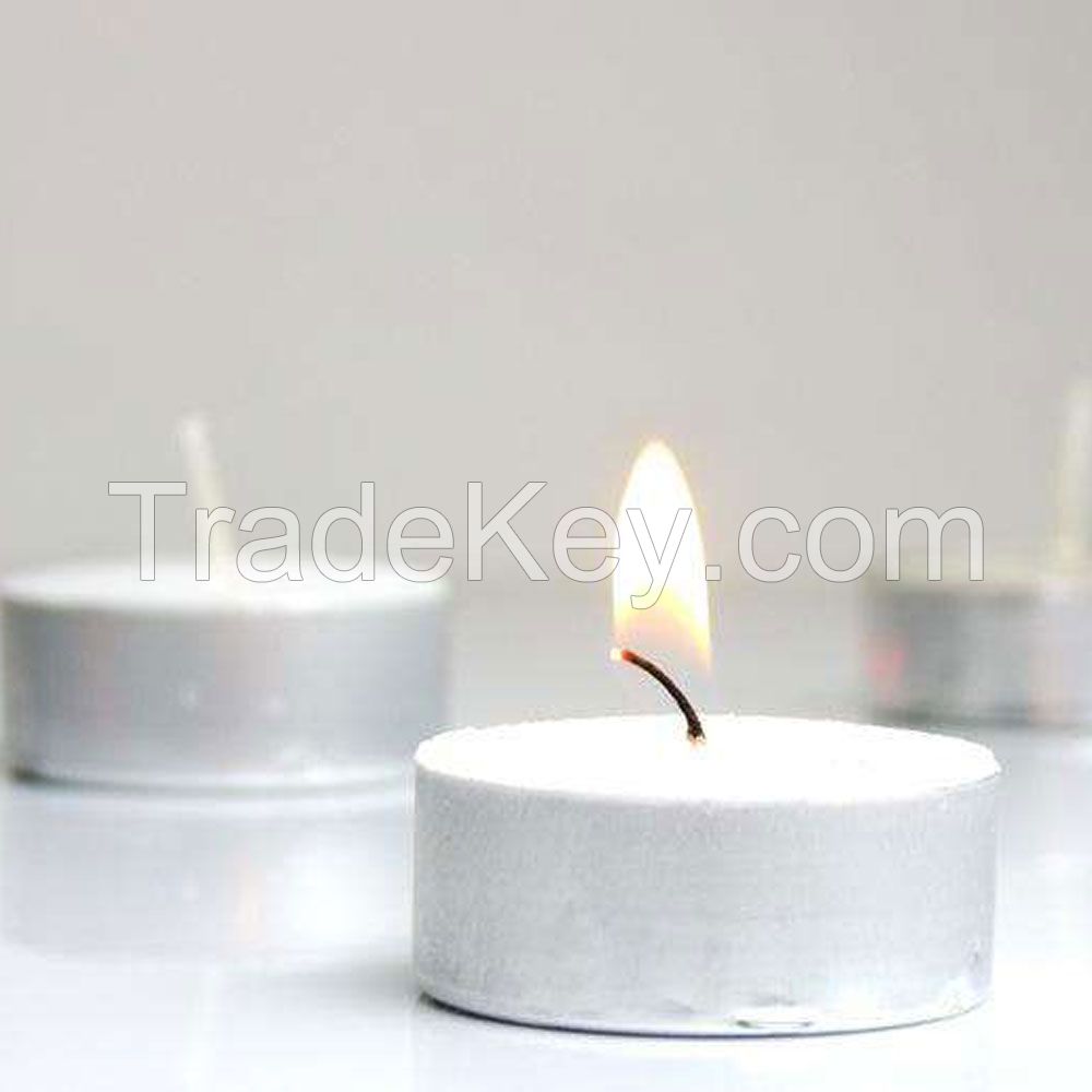 Scented paraffin tea light candle