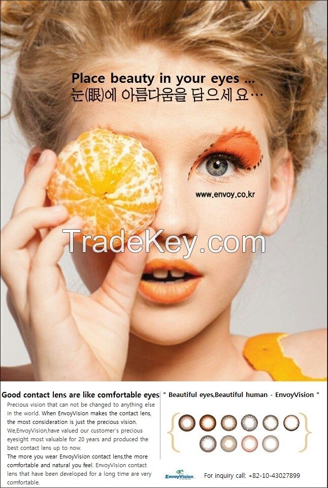 korea color contact lens