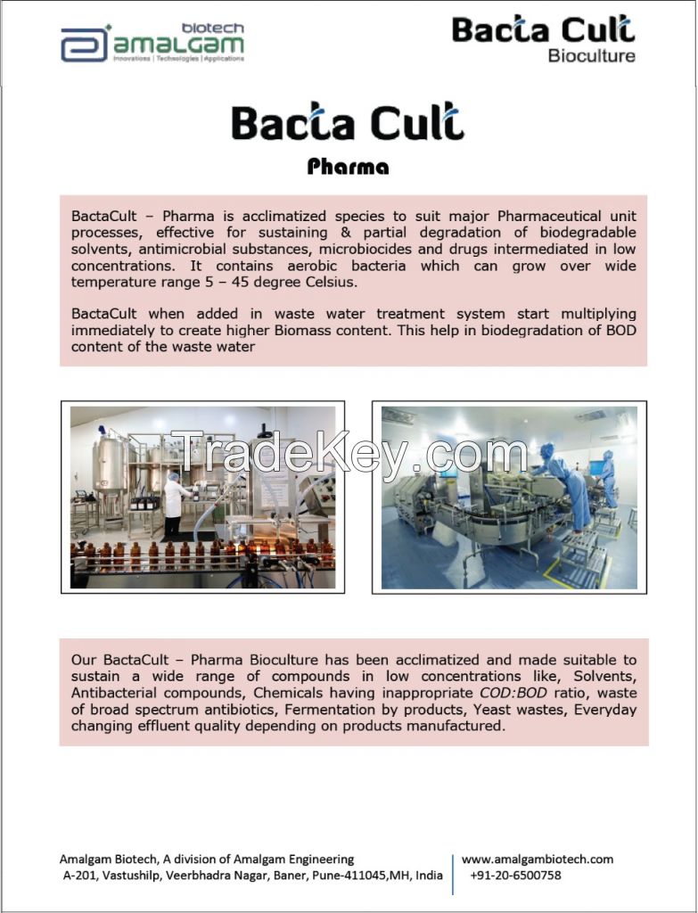 BACTA CULT PHARMA