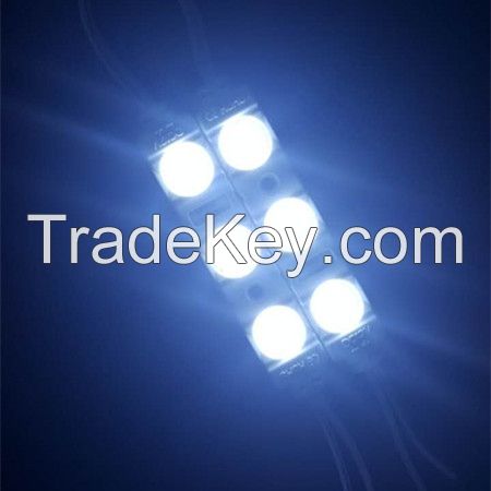 3 years warrenty IP65 DC12V 1.5W SMD 5730 LED module with 3 lens