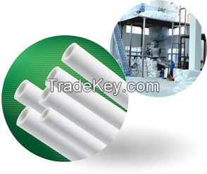 Calcium zinc compound heat stabilizer for plastic pipes and fittings