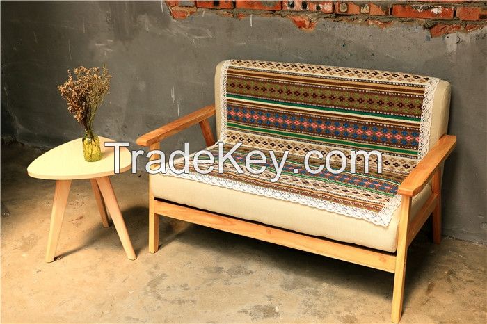 wooden I shape sofa cover design sofa cover