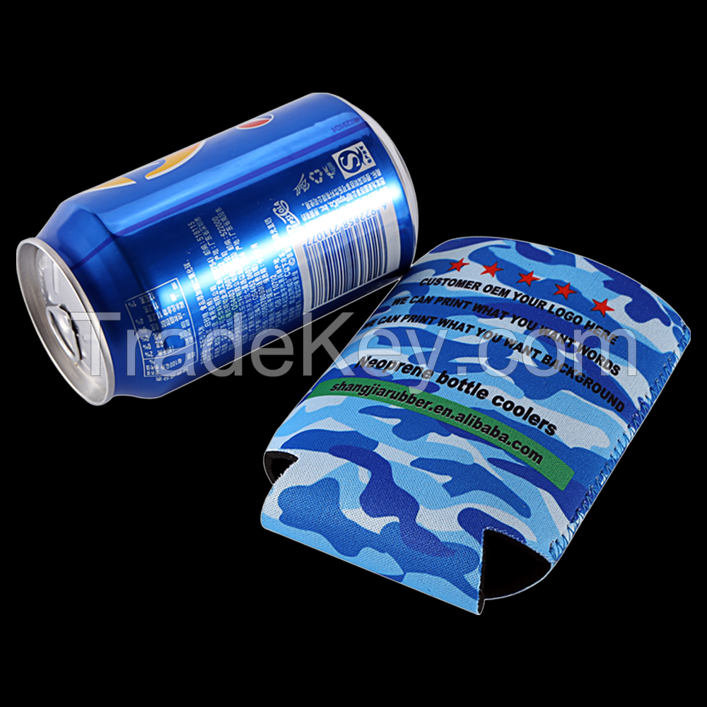 Promotion Neoprene Stubby Collapsible Can Cooler Holder In China