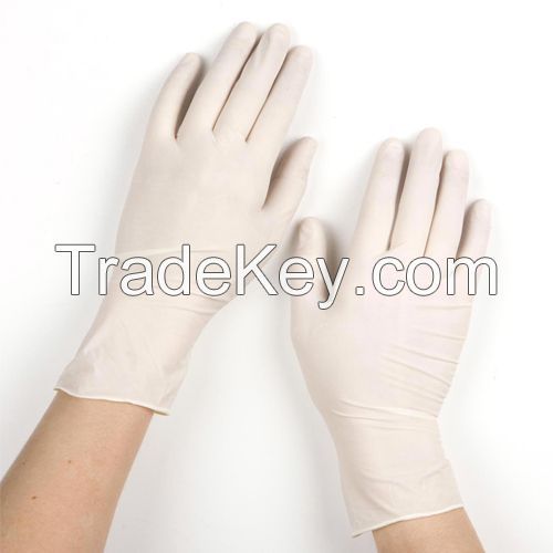 wholesale medical latex gloves/latex examination gloves/safety disposable gloves