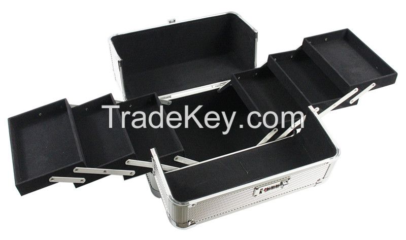 5# Hot Sale Aluminum Makeup Vanity Cosmetic Case