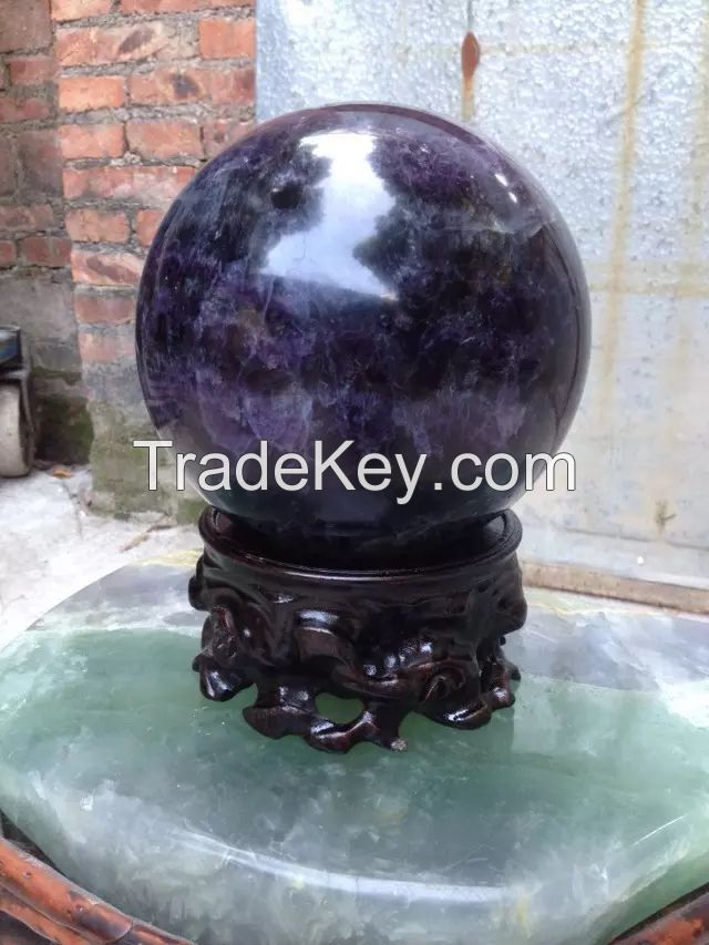 beautiful  fluorite ball in china