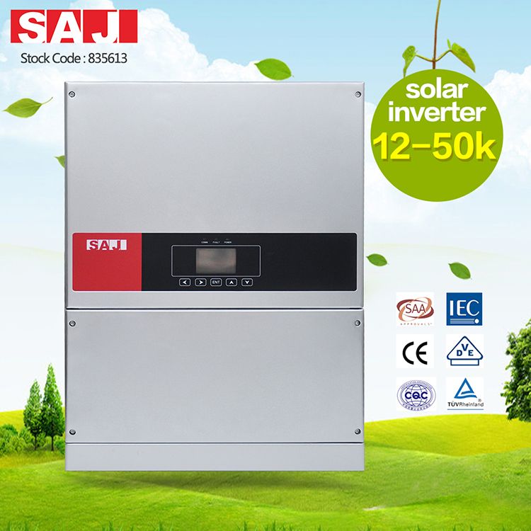 Commercial PV Solar Grid Tie Inverter Three Phase 12-50kW