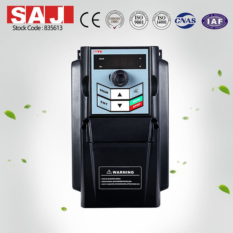 SAJ Single Phase Frequency Converter 50Hz 60Hz 0.75kW