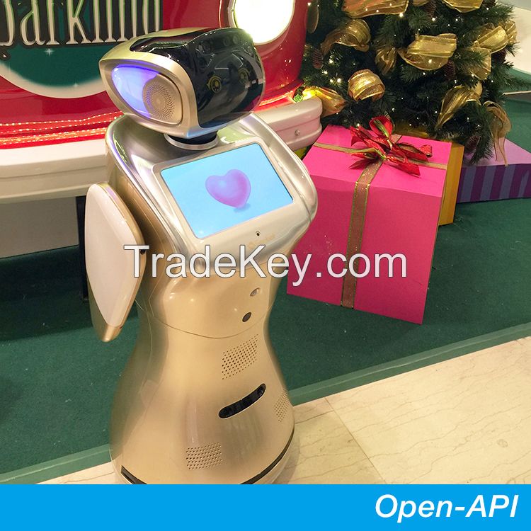 Sanbot Elf cloud-brained facial recognition artificial intelligent service robot