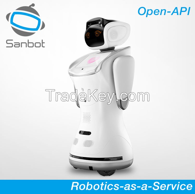 QIHAN Sanbot cloud-brained platform programmable intelligent human like robot for retail