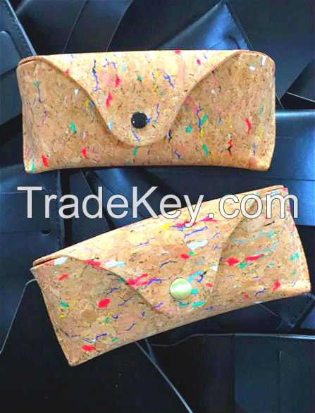 Cork Eyeglasses case