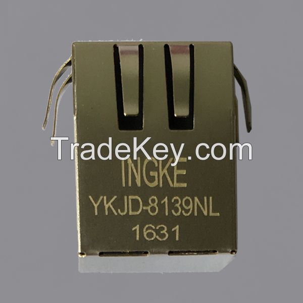 YKJD-8139NL 100% Compatible HFJ11-S101E-L21 RJ45 Magjack Connector Halo Electronics