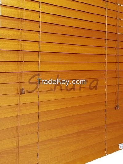 Basswood wooden slats for venetian wood blinds