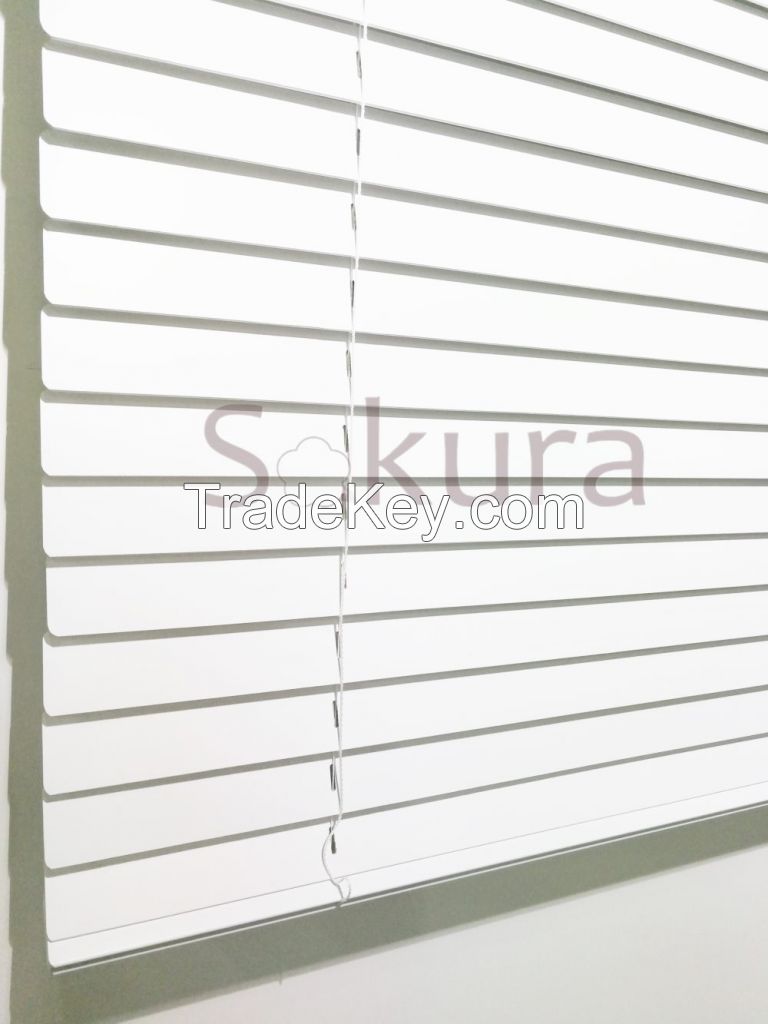 Antique colors of wood blinds Slats