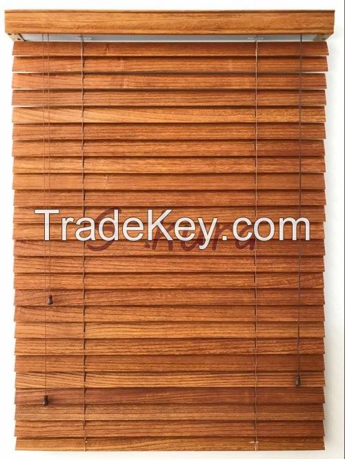 Basswood wooden slats for venetian wood blinds