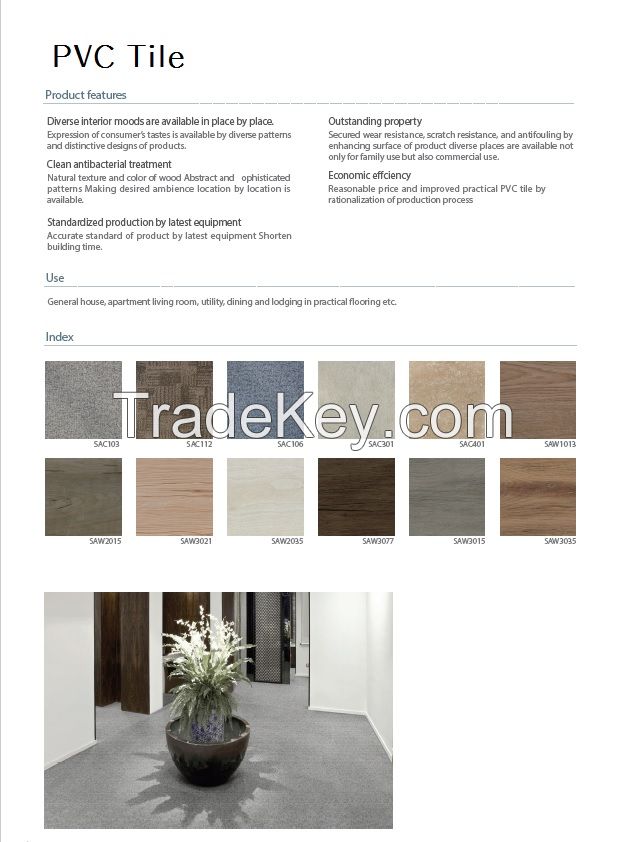 PVC TILE LVT