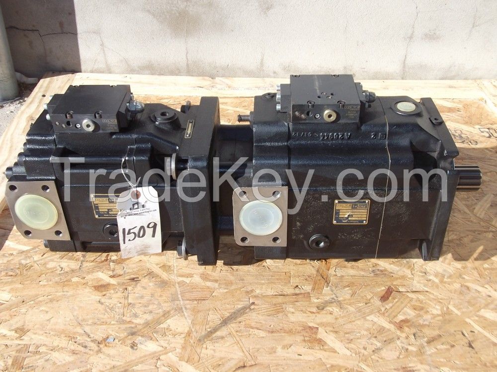Hawe Inline V30E-95LSV-2-0-01 + V30E-160LSV-2-0-01, N-FKM 913286-01-1709, N-SO-113783-10-1112 Axial Piston Twin Pump