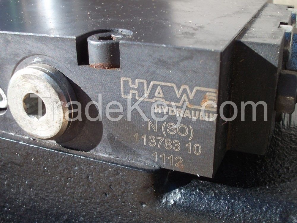 Hawe Inline V30E-95LSV-2-0-01 + V30E-160LSV-2-0-01, N-FKM 913286-01-1709, N-SO-113783-10-1112 Axial Piston Twin Pump