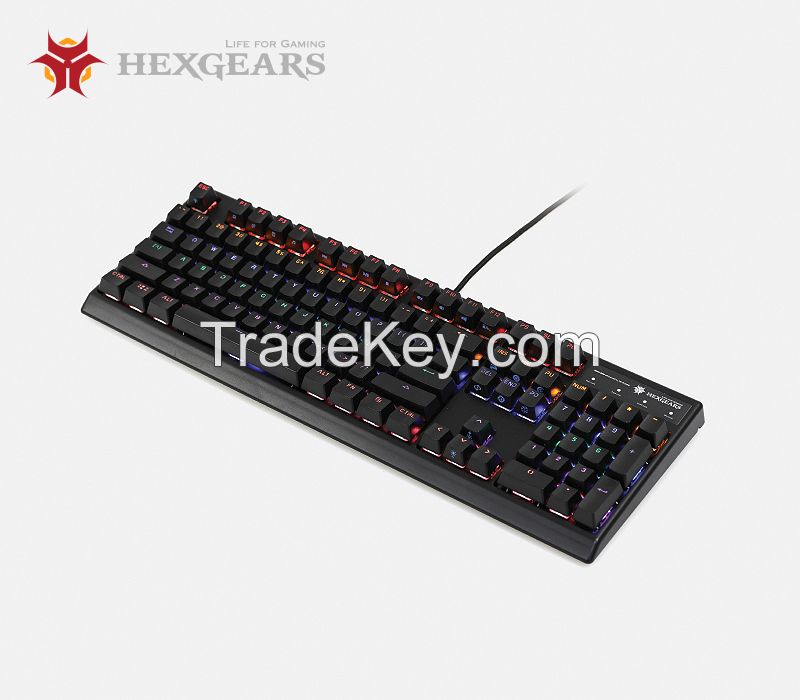 Hexgears K535 Harpoon - 104key High-End Mechanical Keyboard