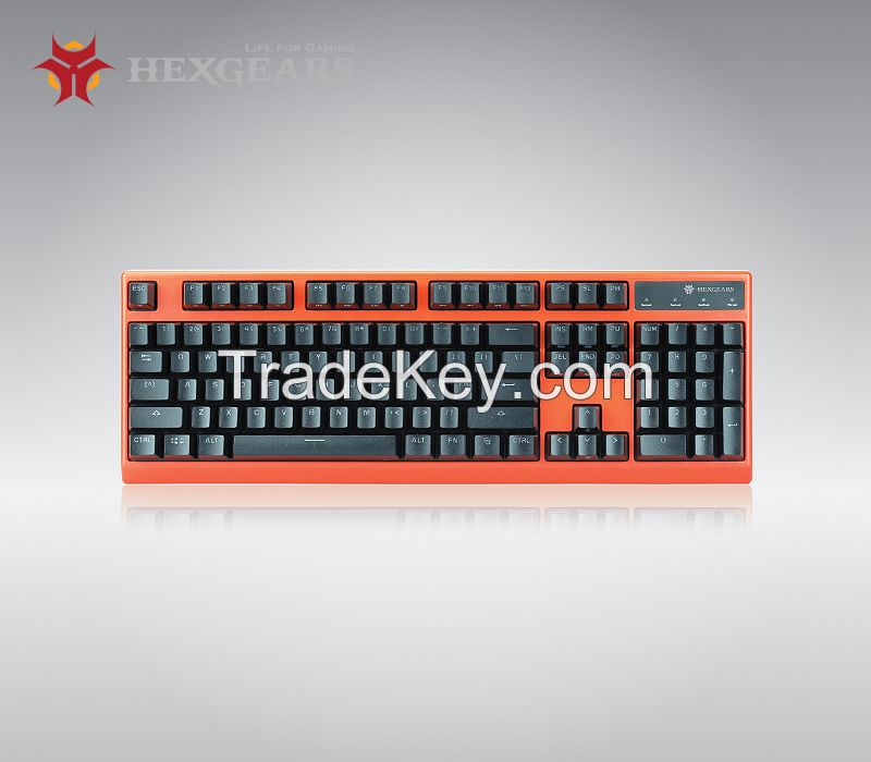 Hexgears K535 Harpoon - 104key High-End Mechanical Keyboard