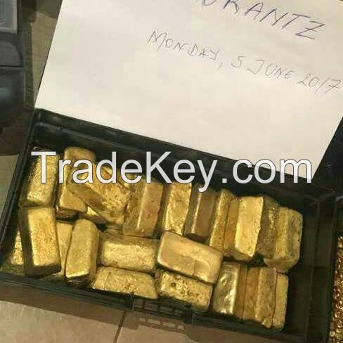 Raw Gold Bars, Nuggets, Bullions