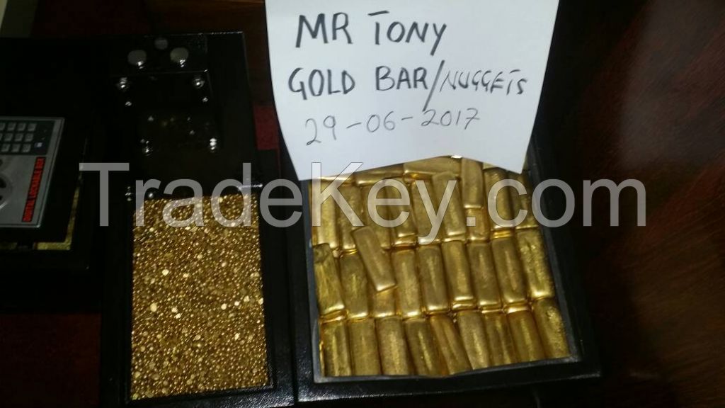 Raw Gold Bars, Nuggets, Bullions