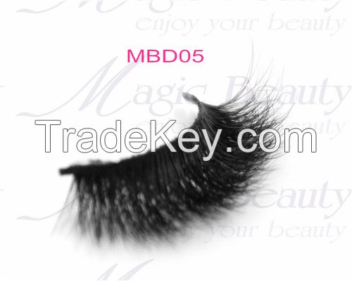 Hot Sale False Eyelashes 3D Mink Lashes MBD05