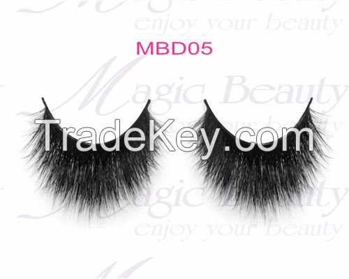 Hot Sale False Eyelashes 3D Mink Lashes MBD05