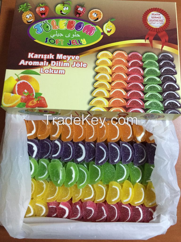 Sliced Soft Jelly Candy