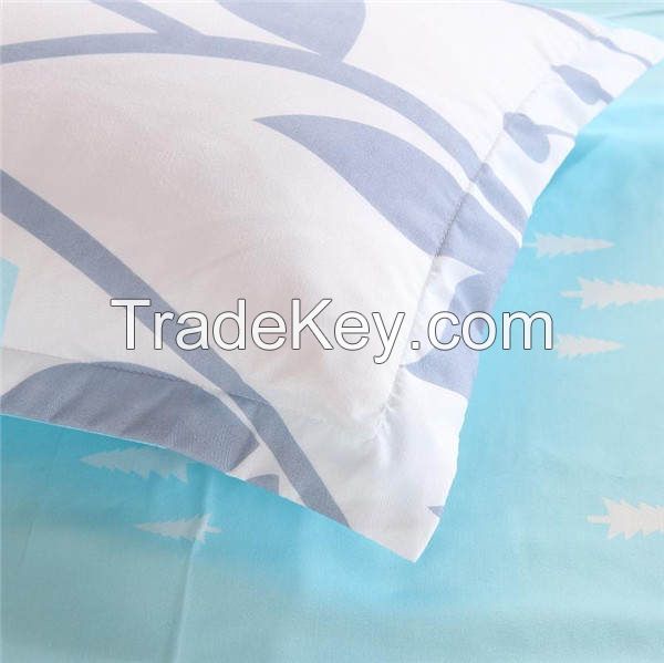 home bedding sets satin/cotton sateen duvet covers and sheets sets/quality sheet