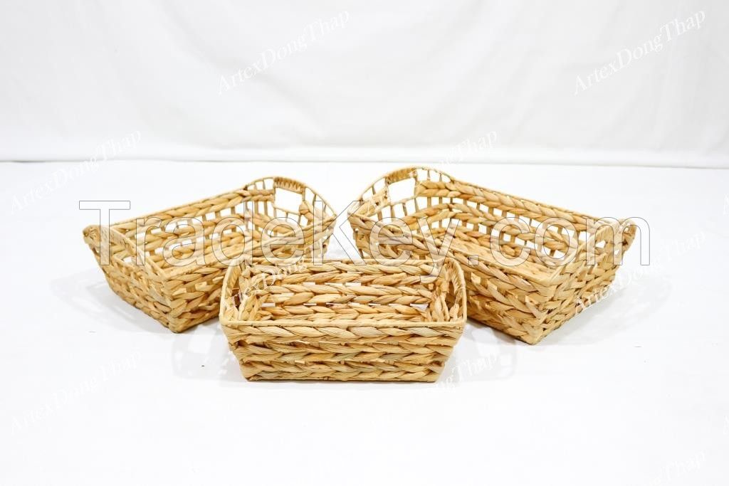 Best Selling water hyacinth storage tray -SD10538A-3NA