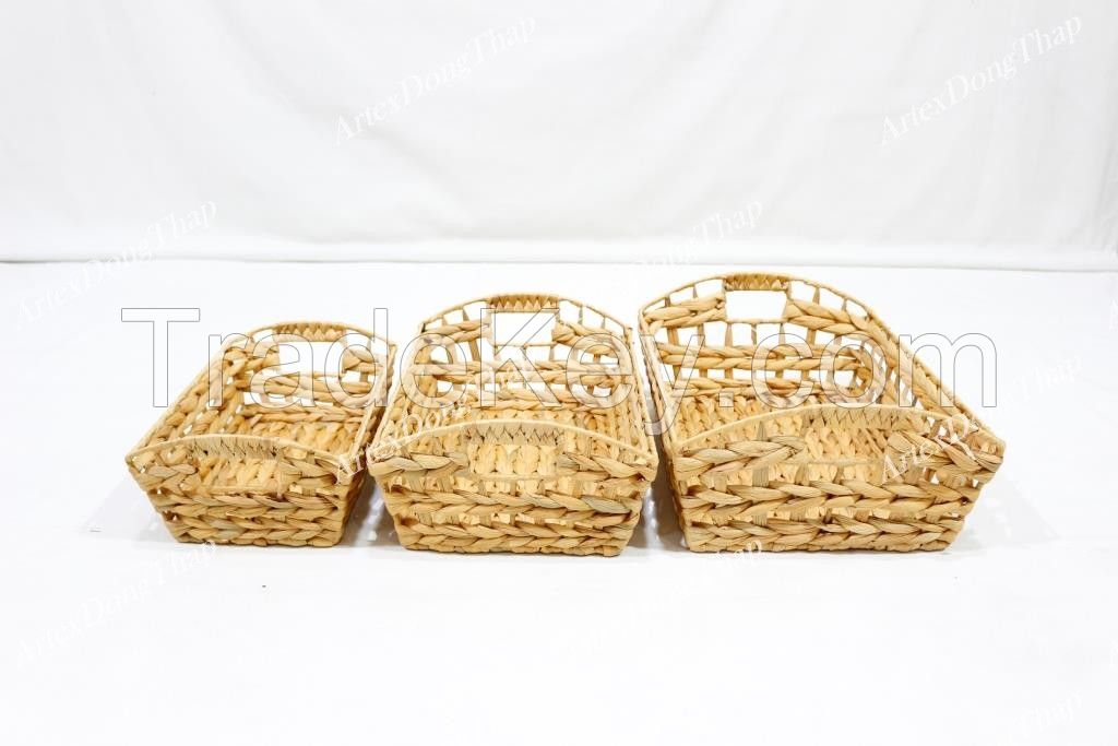 Best Selling water hyacinth storage tray -SD10538A-3NA