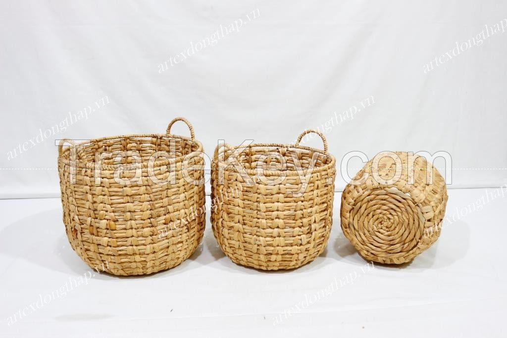 Water Hyacinth Storage Basket - Sd10841a-3na