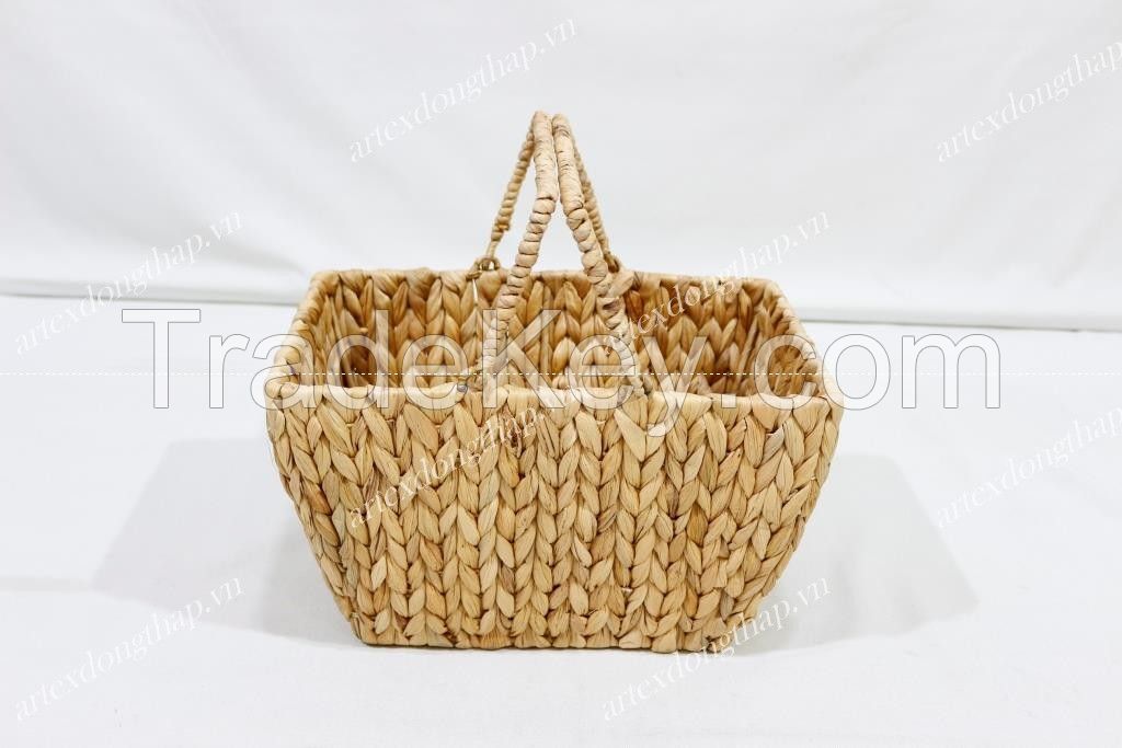 New Design water hyacinth picnic basket - SD20009A-1NA