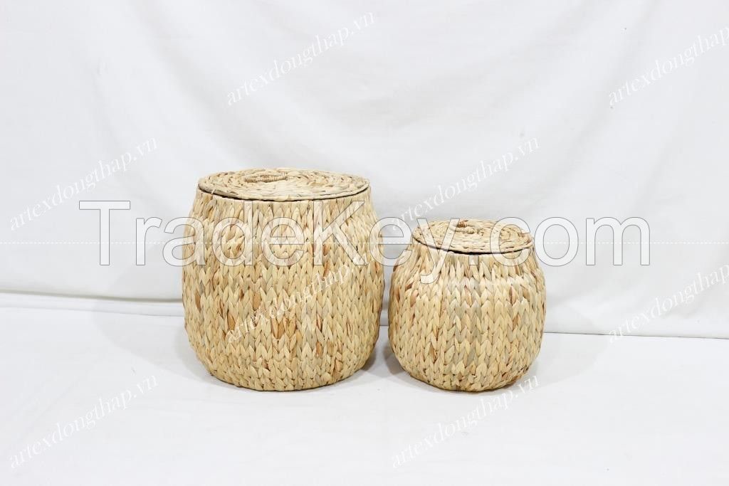 New design water hyacinth storage basket - SD20207B-2NA