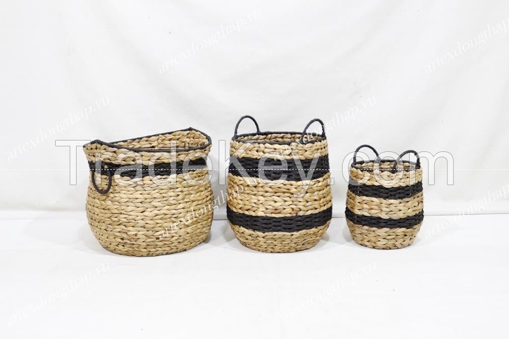 Water hyacinth storage basket - SD20272A-3MC