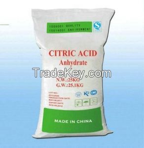Acidulant Citric Acid Monohydrate 8-80 Mesh
