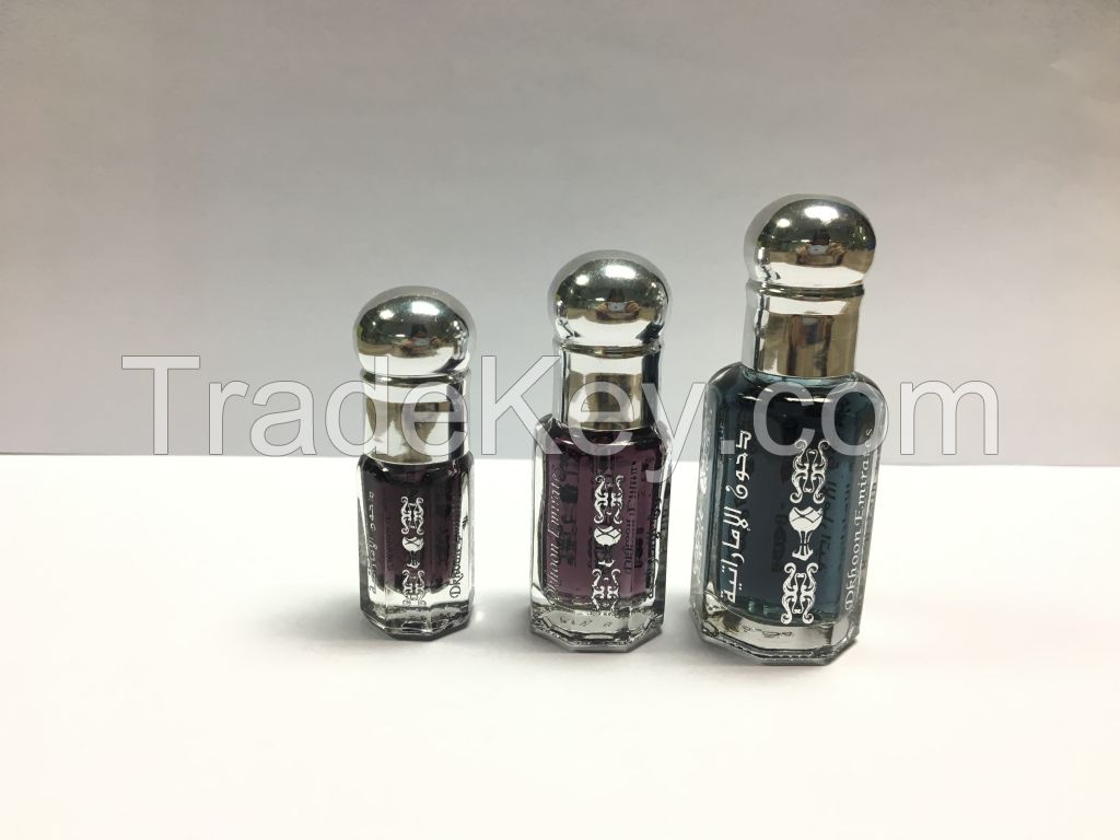 customzie silver 3ml 6ml 12ml arabian oud perfume bottle