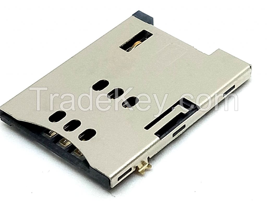 SIM card socket, Push-Push Type/ Hinge Type/ Push-Pull Type