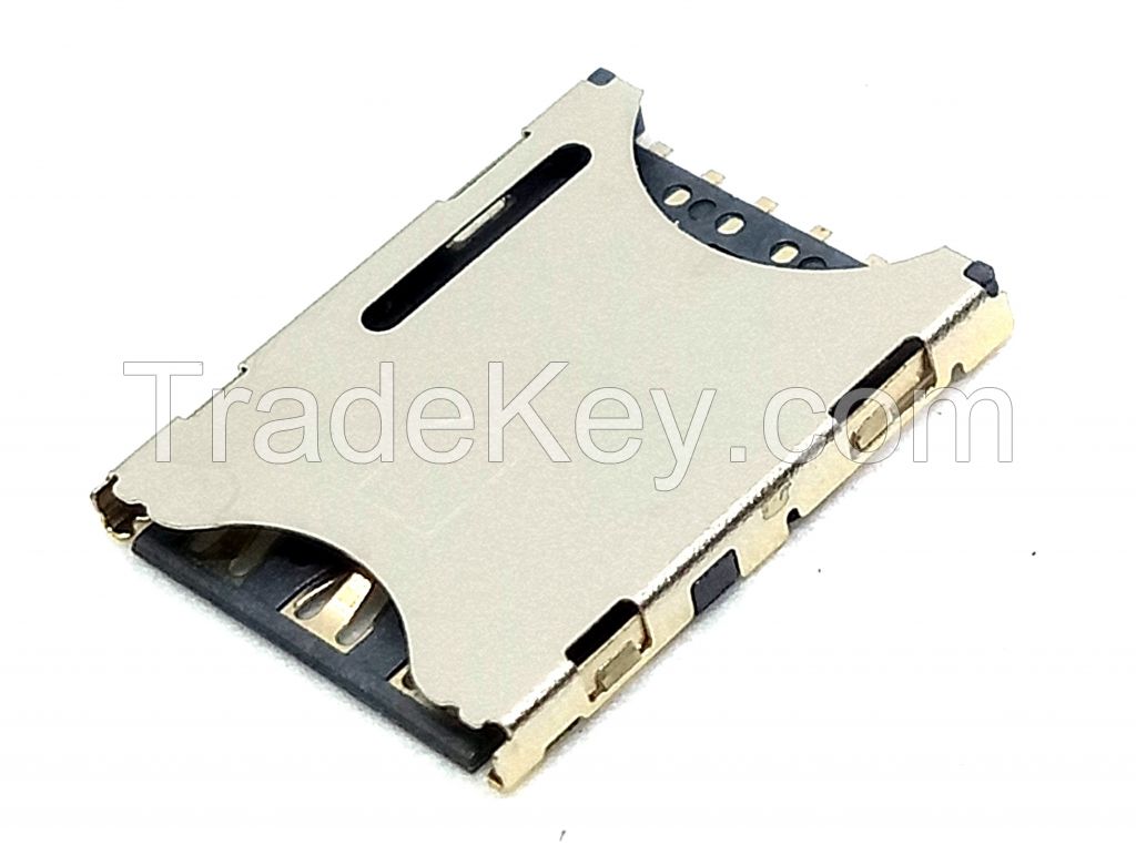 Nano SIM card socket, Push-Push Type/ Hinge Type/ Push-Pull Type