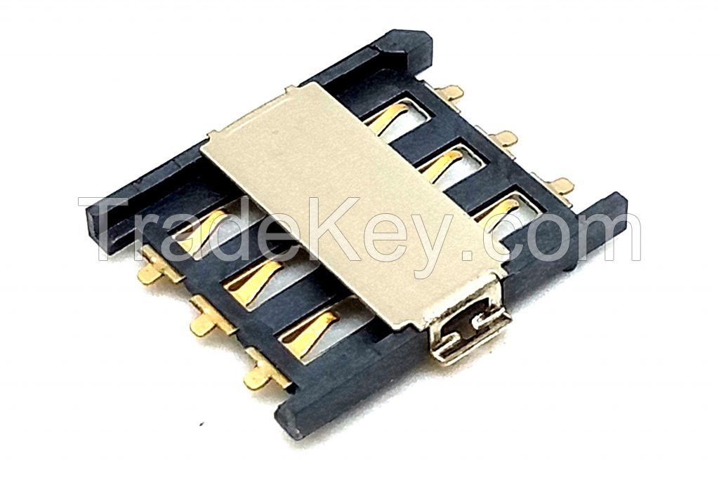 Nano SIM card socket, Push-Push Type/ Hinge Type/ Push-Pull Type