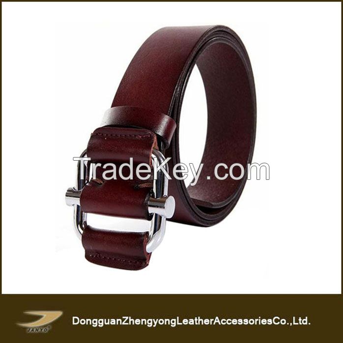 Wholesale custom top quality casual style buckle belts