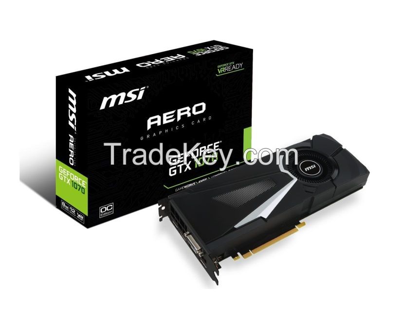 MSI Gaming GeForce GTX 1070 8GB GDDR5 SLI DirectX 12 Graphics Card