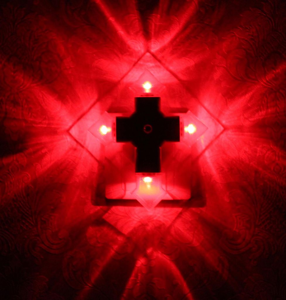 LED Cross Night Light (Arrow Shape) with Auto Sensor