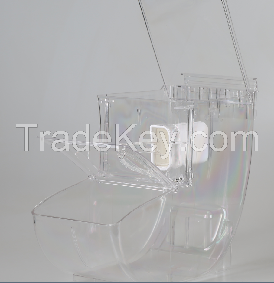 Acrylic Display Candy Dispenser Box/bin/container for Supermarket