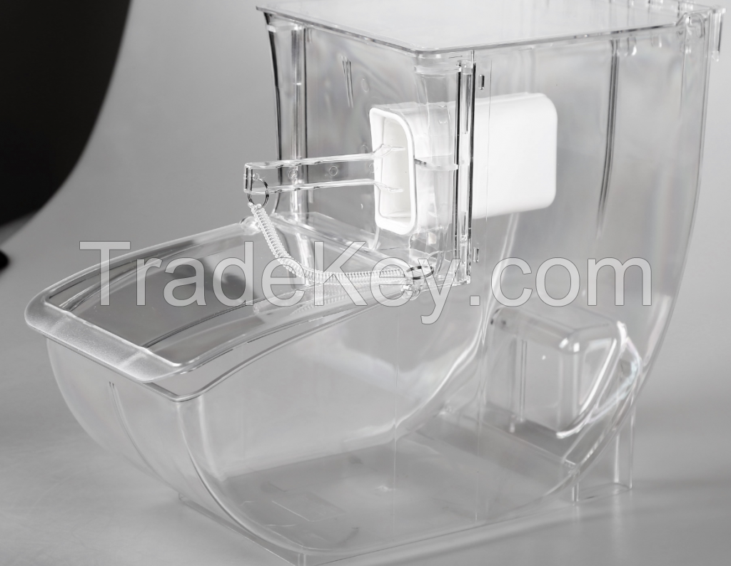 Acrylic Display Candy Dispenser Box/bin/container for Supermarket